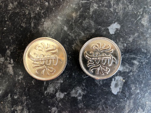 Makers the millennium coins - of,